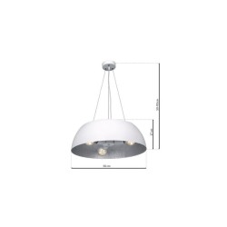 Lampa Wisząca MORGAN 3xE27 Lampa Wisząca MORGAN 3xE27