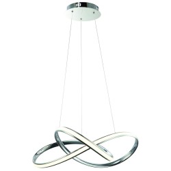 CAPPIO CHROME 36W LED PENDANT LAMP CAPPIO CHROME 36W LED PENDANT LAMP
