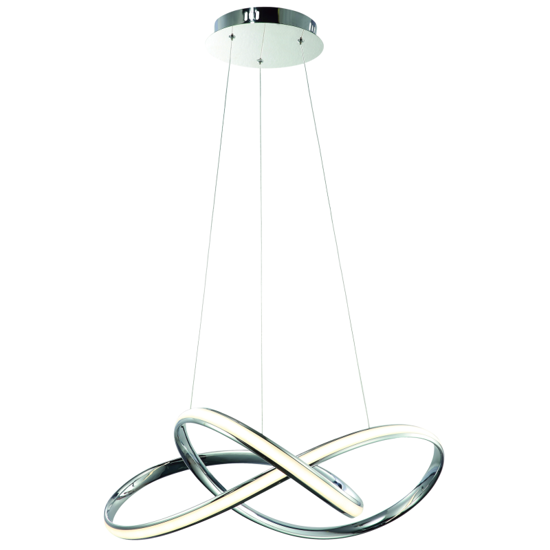 CAPPIO CHROME 36W LED PENDANT LAMP CAPPIO CHROME 36W LED PENDANT LAMP
