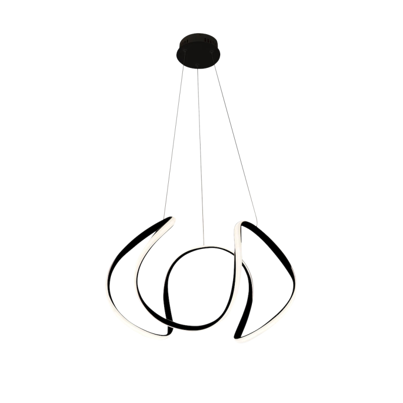 GLOBE BLACK 50W LED PENDANT LAMP GLOBE BLACK 50W LED PENDANT LAMP