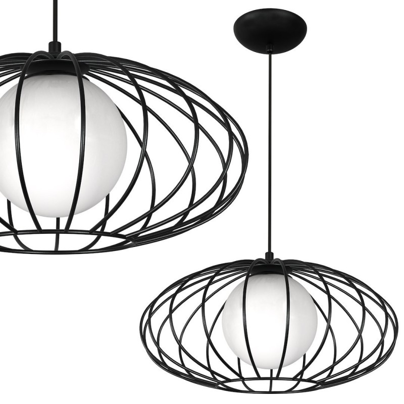 Hanging Lamp KRONOS BLACK 1xE14 Hanging Lamp KRONOS BLACK 1xE14