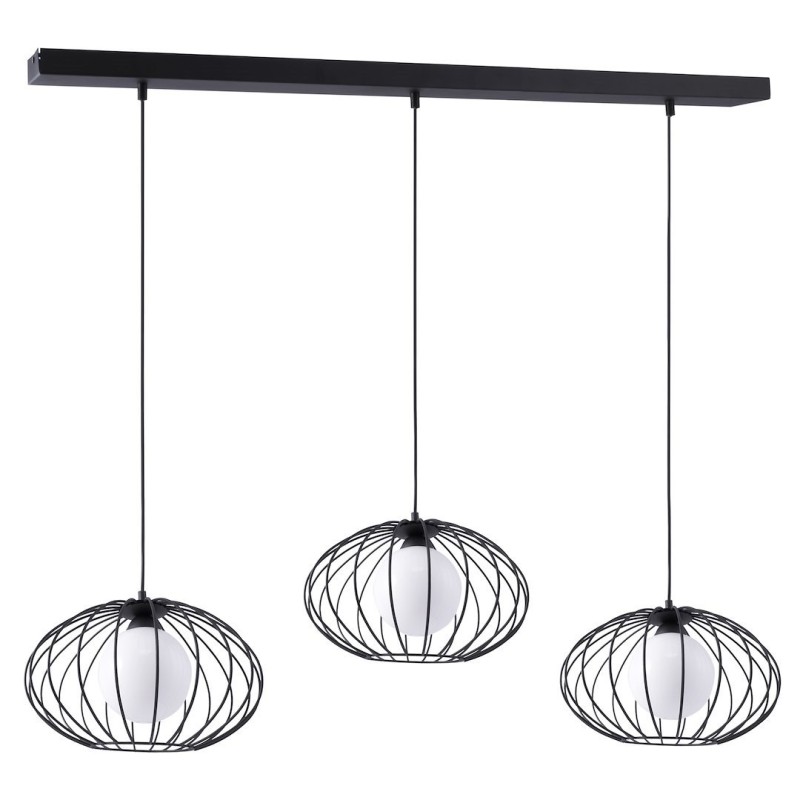 Lámpara Colgante KRONOS BLACK 3xE14 Lámpara Colgante KRONOS BLACK 3xE14