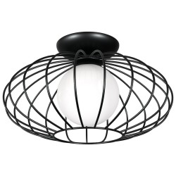 Lampa Sufitowa KRONOS BLACK 1xE14 Lampa Sufitowa KRONOS BLACK 1xE14