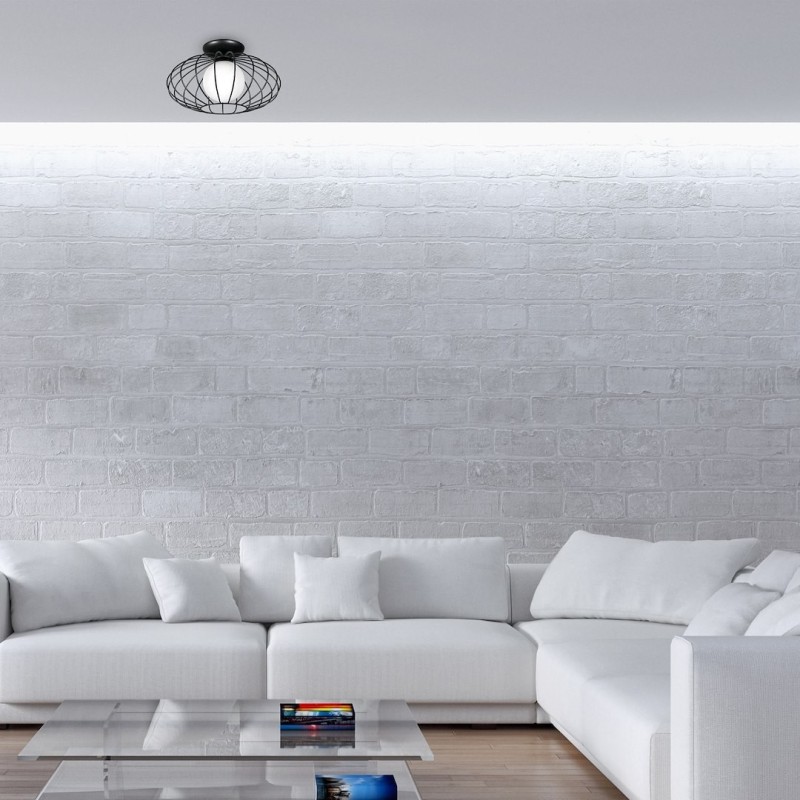KRONOS BLACK Ceiling Lamp 1xE14 KRONOS BLACK Ceiling Lamp 1xE14