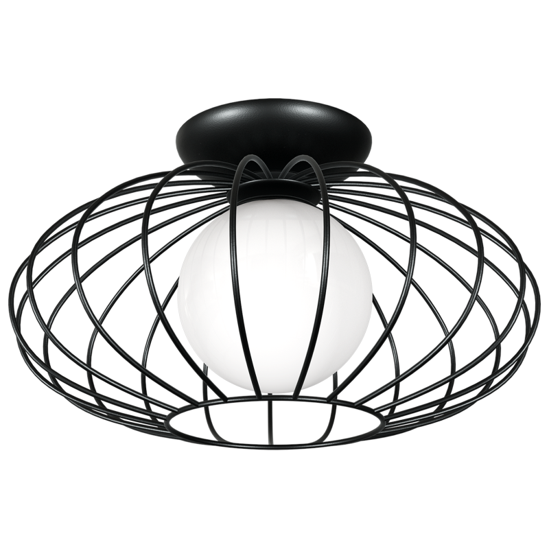 Lampa Sufitowa KRONOS BLACK 1xE14 Lampa Sufitowa KRONOS BLACK 1xE14