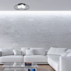 Lampa Sufitowa KRONOS BLACK 3xE14 Lampa Sufitowa KRONOS BLACK 3xE14