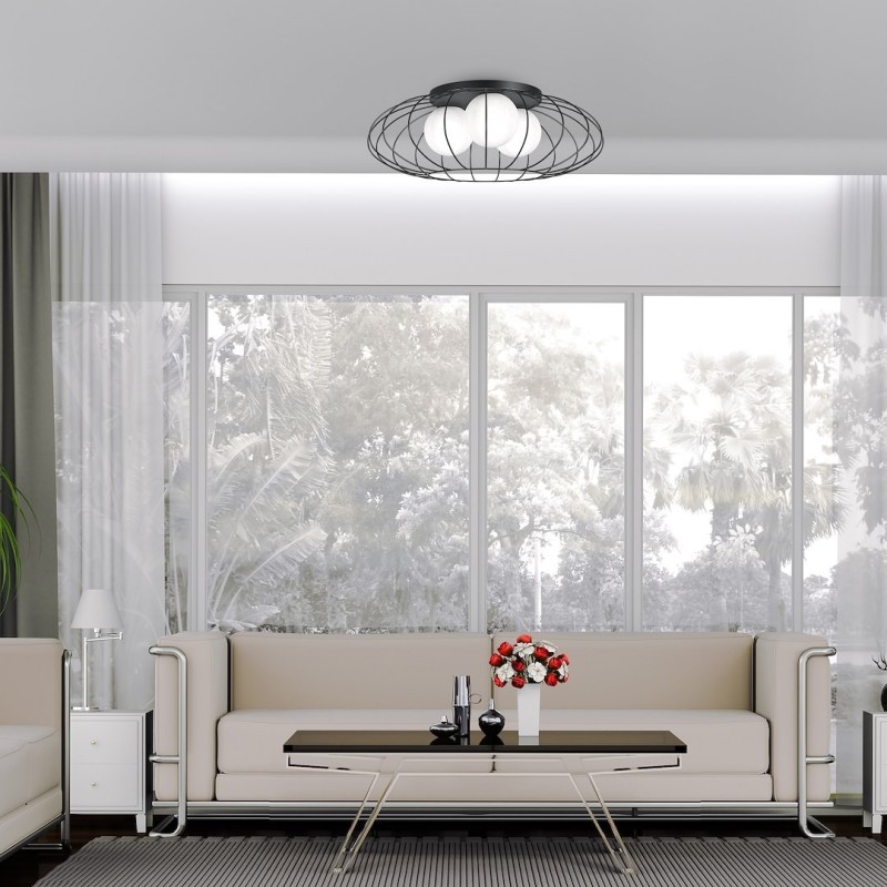Lampa Sufitowa KRONOS BLACK 3xE14 Lampa Sufitowa KRONOS BLACK 3xE14