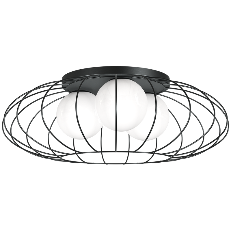 Lampa Sufitowa KRONOS BLACK 3xE14 Lampa Sufitowa KRONOS BLACK 3xE14