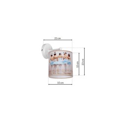 BALLERINA Wall Lamp 1xE27 BALLERINA Wall Lamp 1xE27
