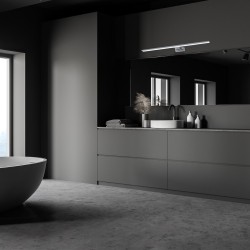 Wandleuchte SHINE CHROME 80cm 15W LED Wandleuchte SHINE CHROME 80cm 15W LED
