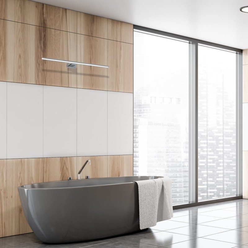 Wandleuchte SHINE CHROME 80cm 15W LED Wandleuchte SHINE CHROME 80cm 15W LED