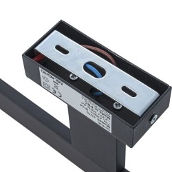 Wandleuchte SHINE BLACK 30cm 7W LED Wandleuchte SHINE BLACK 30cm 7W LED