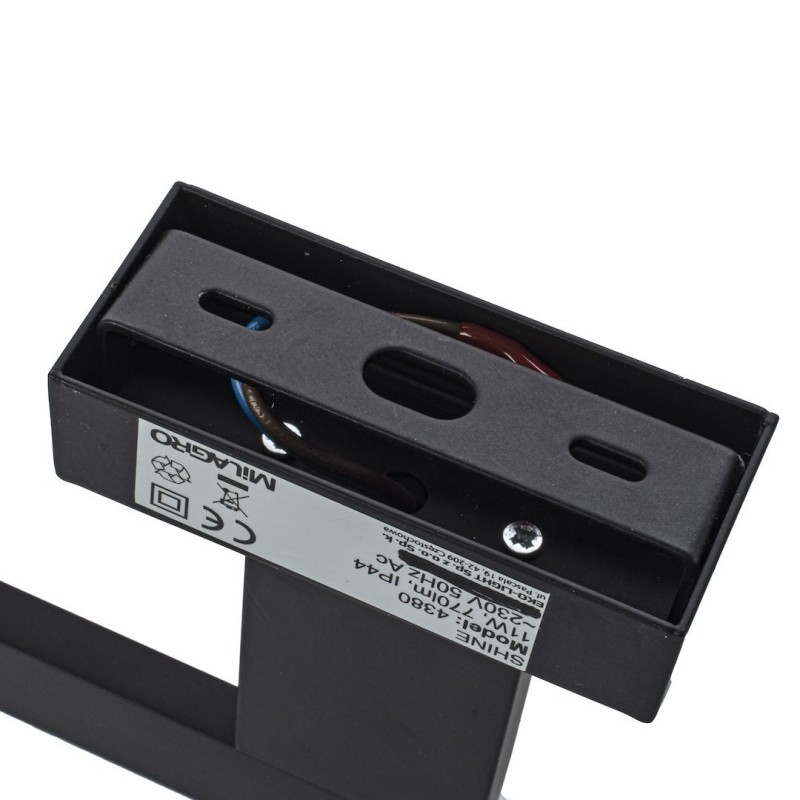 Kinkiet SHINE BLACK 45cm 11W LED Kinkiet SHINE BLACK 45cm 11W LED