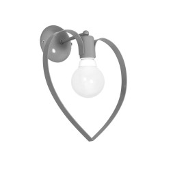 AMORE GREY Wall Light 1xE27