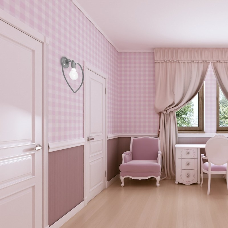 Kinkiet AMORE GREY 1xE27 Kinkiet AMORE GREY 1xE27