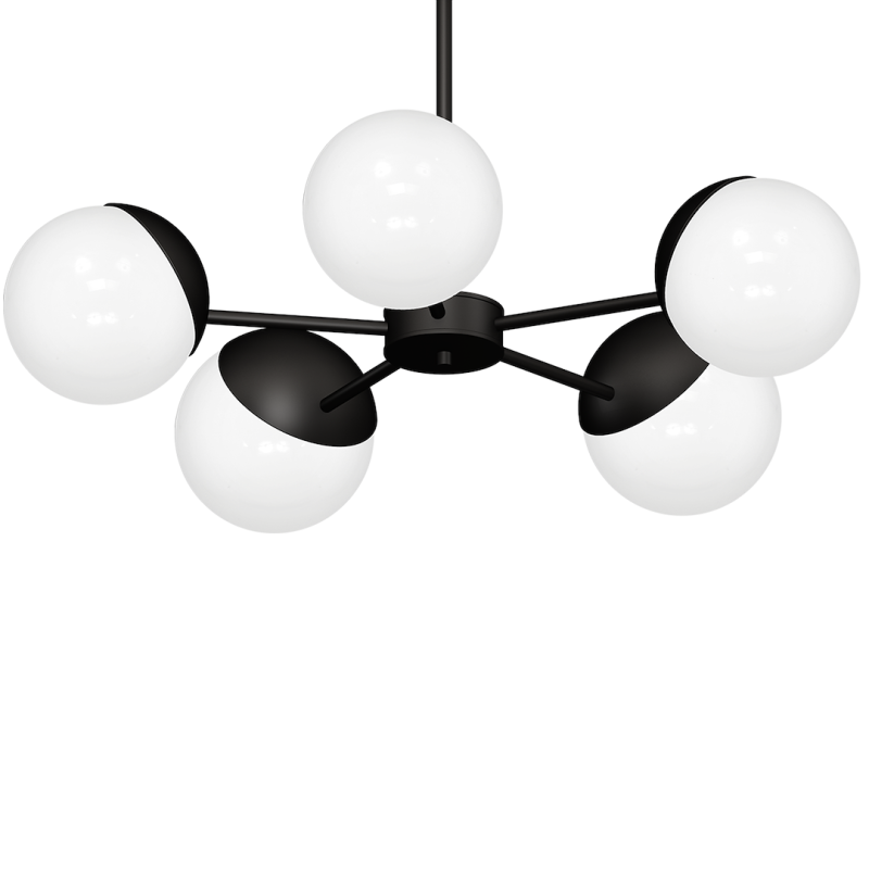 Żyrandol SFERA BLACK 5xE14 Żyrandol SFERA BLACK 5xE14
