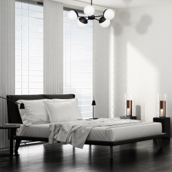 Żyrandol SFERA BLACK 5xE14 Żyrandol SFERA BLACK 5xE14