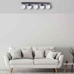 Lampa sufitowa SFERA BLACK 5xE14 Lampa sufitowa SFERA BLACK 5xE14