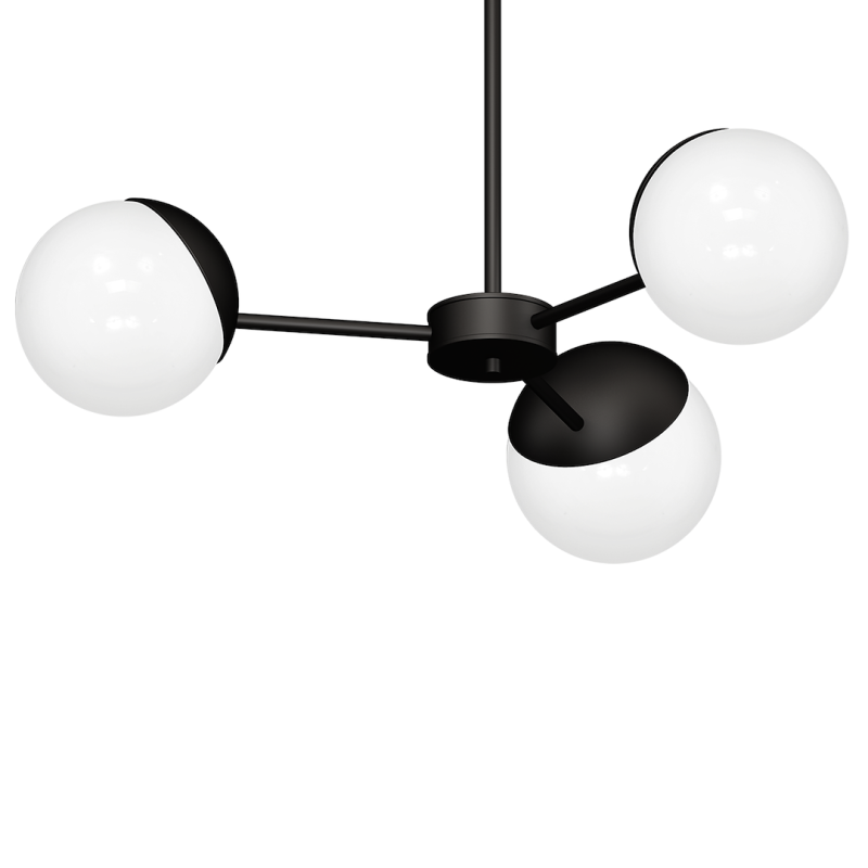 Żyrandol SFERA BLACK 3xE14 Żyrandol SFERA BLACK 3xE14
