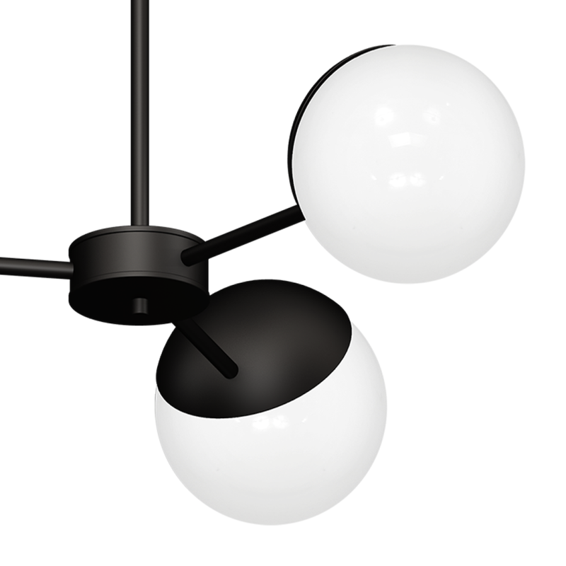 Żyrandol SFERA BLACK 3xE14 Żyrandol SFERA BLACK 3xE14