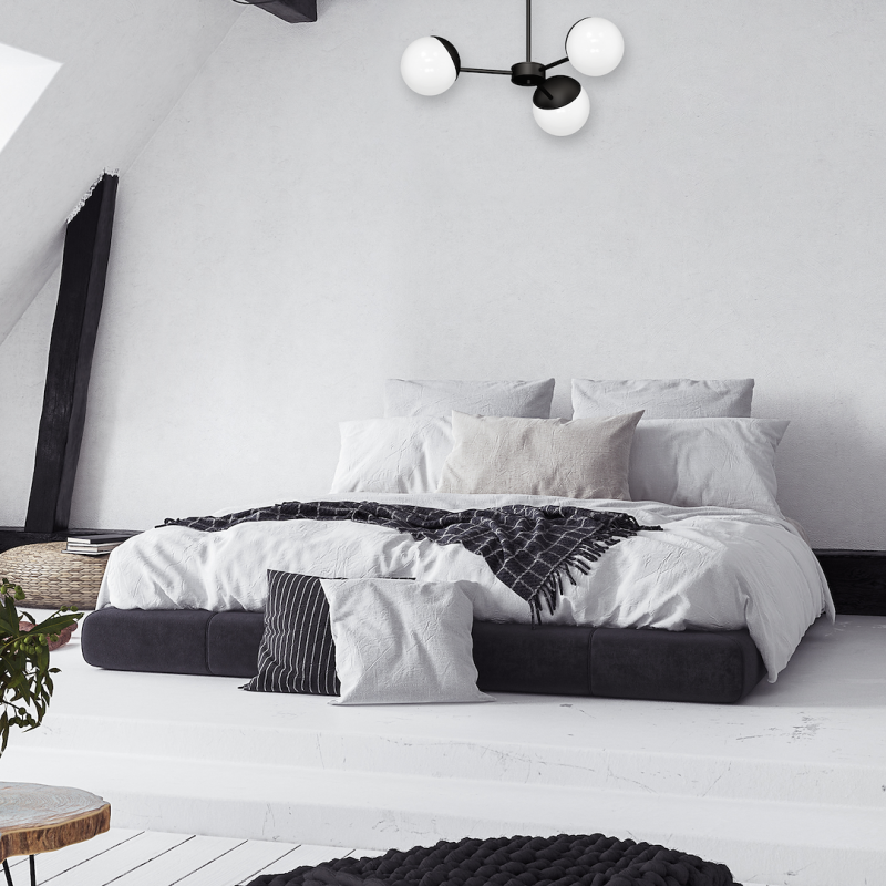 Żyrandol SFERA BLACK 3xE14 Żyrandol SFERA BLACK 3xE14