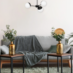 Chandelier SFERA BLACK 3xE14 Chandelier SFERA BLACK 3xE14