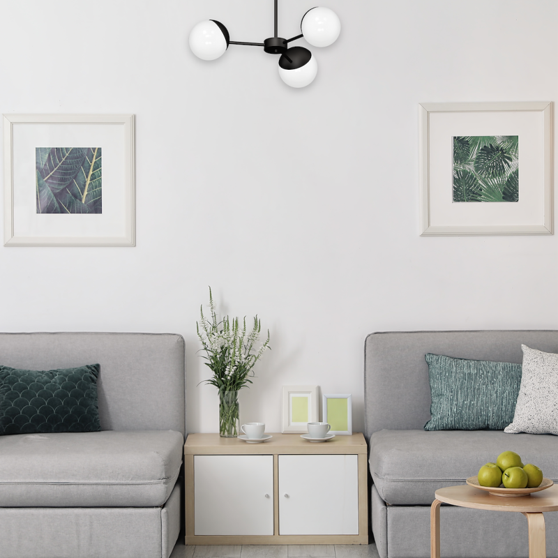 Żyrandol SFERA BLACK 3xE14 Żyrandol SFERA BLACK 3xE14