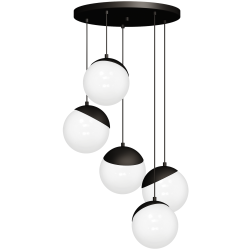 Lampa wisząca SFERA BLACK 5xE14 Lampa wisząca SFERA BLACK 5xE14