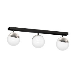 Lámpara de techo SFERA BLACK/CHROME 3xE14 Lámpara de techo SFERA BLACK/CHROME 3xE14