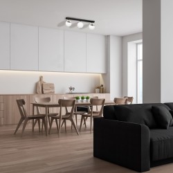 Ceiling lamp SFERA BLACK/CHROME 3xE14 Ceiling lamp SFERA BLACK/CHROME 3xE14