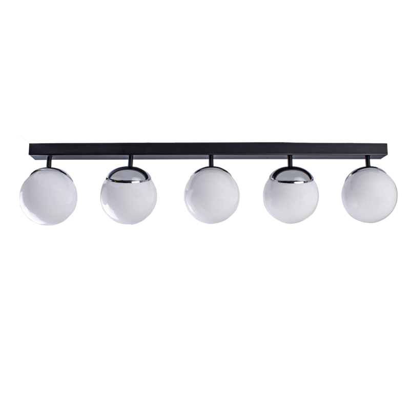 Lampa sufitowa SFERA BLACK/CHROME 5xE14 Lampa sufitowa SFERA BLACK/CHROME 5xE14