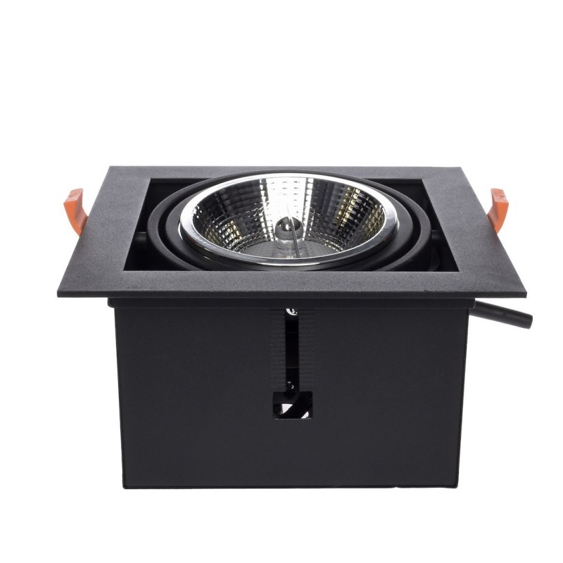 Oprawa Podtynkowa Plaza 1xGU10 AR111 Czarny Oprawa Podtynkowa Plaza 1xGU10 AR111 Czarny