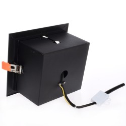 Unterputzrahmen Plaza 1xGU10 AR111 Schwarz Unterputzrahmen Plaza 1xGU10 AR111 Schwarz