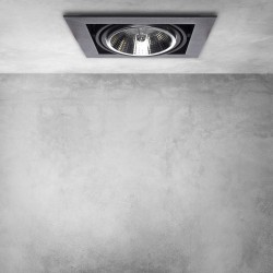 Recessed Fixture Plaza 1xGU10 AR111 Black Recessed Fixture Plaza 1xGU10 AR111 Black