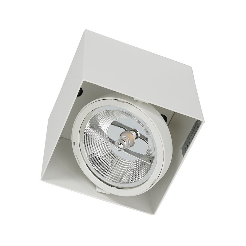 Surface Mounted Fixture Plaza 1xGU10 AR111 White Surface Mounted Fixture Plaza 1xGU10 AR111 White