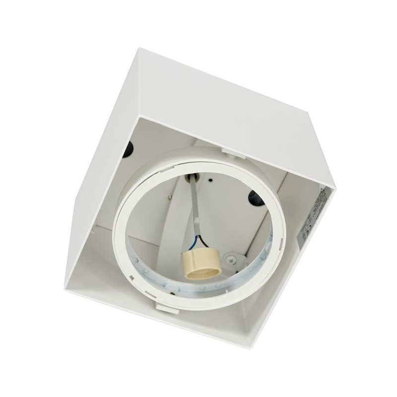 Carcasa Superficial Plaza 1xGU10 AR111 Blanco Carcasa Superficial Plaza 1xGU10 AR111 Blanco