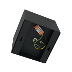 Luminaria de superficie Plaza 1xGU10 AR111 Negro Luminaria de superficie Plaza 1xGU10 AR111 Negro