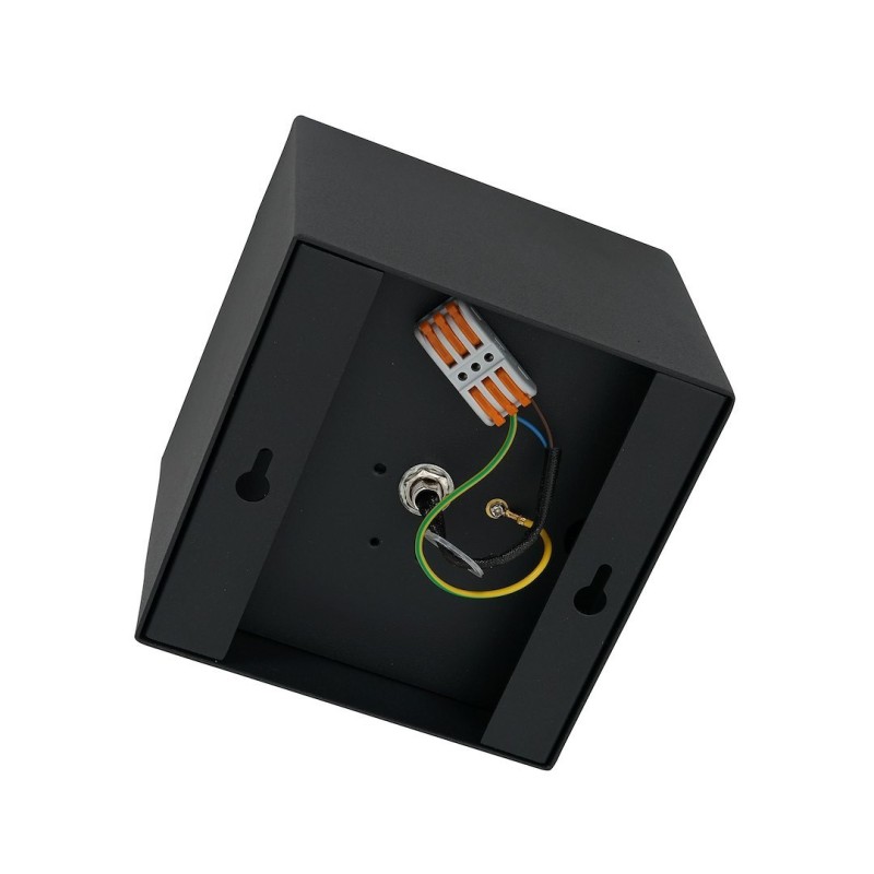 Luminaria de superficie Plaza 1xGU10 AR111 Negro Luminaria de superficie Plaza 1xGU10 AR111 Negro