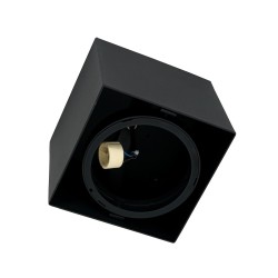 Luminaria de superficie Plaza 1xGU10 AR111 Negro Luminaria de superficie Plaza 1xGU10 AR111 Negro
