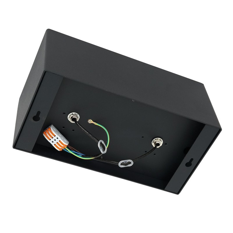 Surface Mounted Fixture Plaza 2xGU10 AR111 Black Surface Mounted Fixture Plaza 2xGU10 AR111 Black