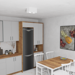 Oprawa Natynkowa Plaza 2xGU10 AR111 Biały Oprawa Natynkowa Plaza 2xGU10 AR111 Biały