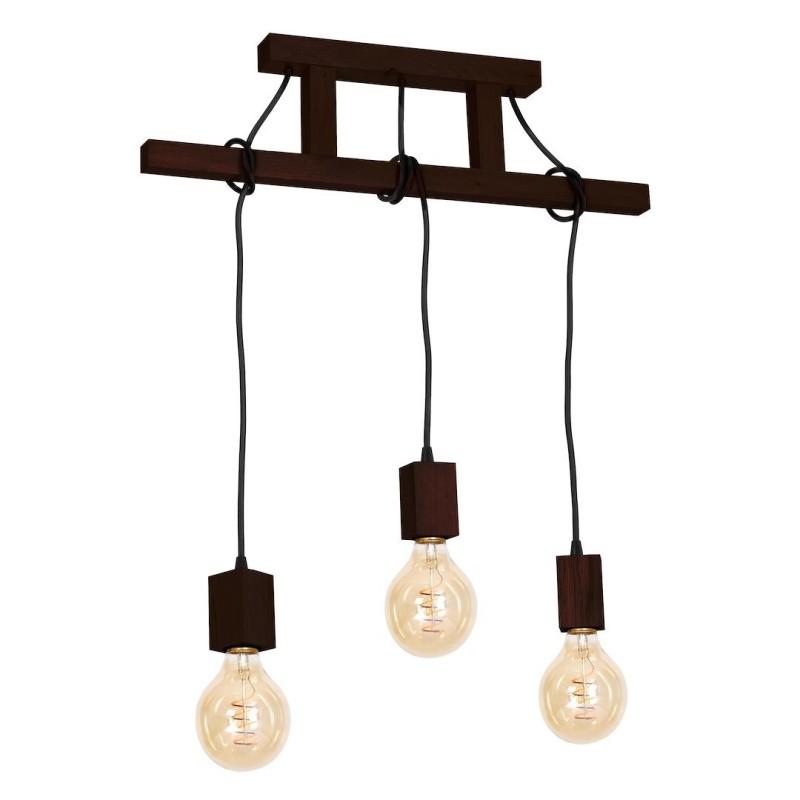 Lampa Wisząca JACK 3xE27 Orzech Lampa Wisząca JACK 3xE27 Orzech