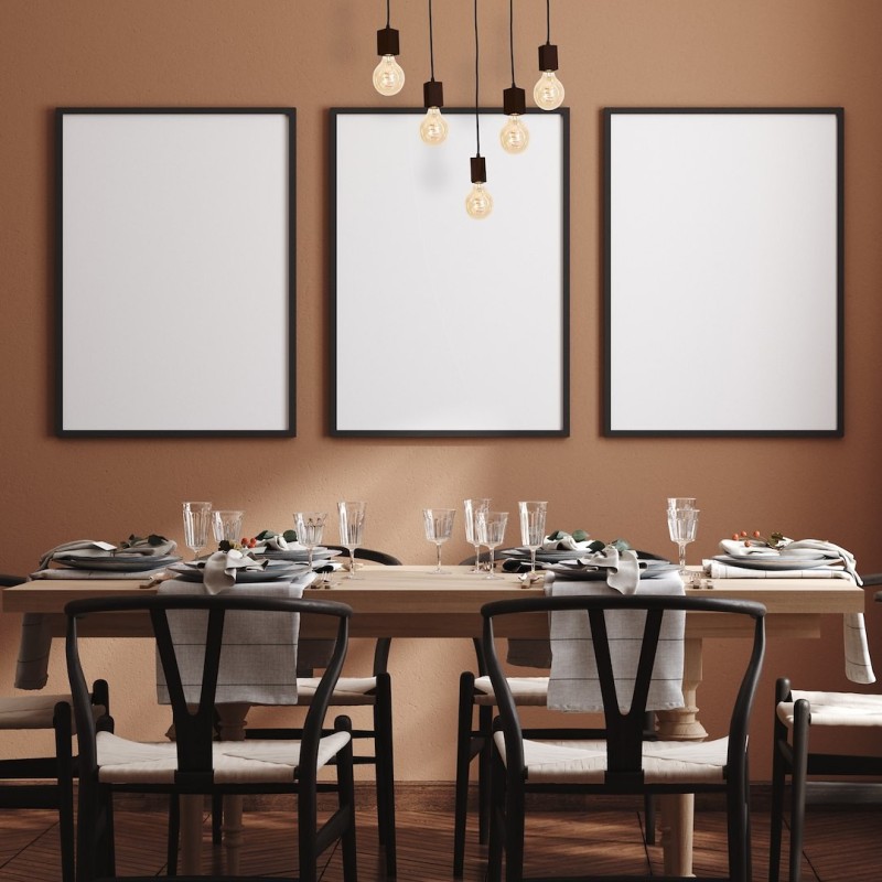 Lampa Wisząca JACK 5xE27 Orzech Lampa Wisząca JACK 5xE27 Orzech