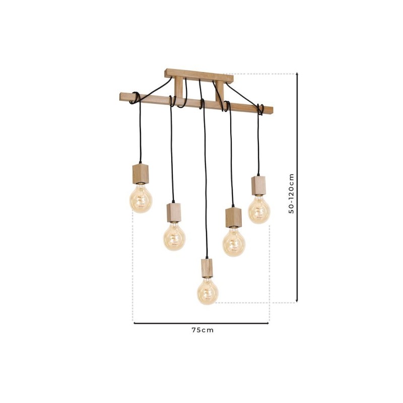 Lampa Wisząca JACK 5xE27 Lampa Wisząca JACK 5xE27
