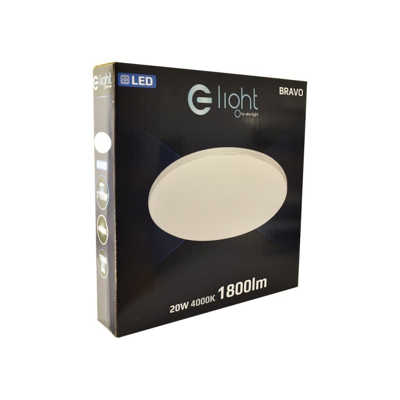 Plafon Bravo 20W LED Ø390 mm Plafon Bravo 20W LED Ø390 mm