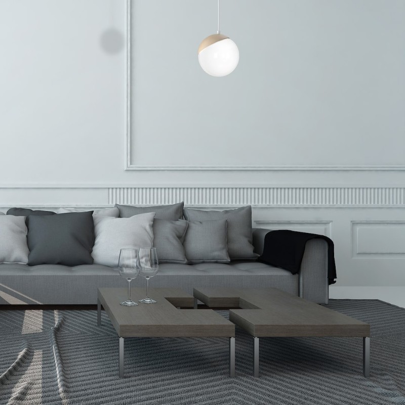 SFERA WOOD Pendant Lamp 1xE14 SFERA WOOD Pendant Lamp 1xE14