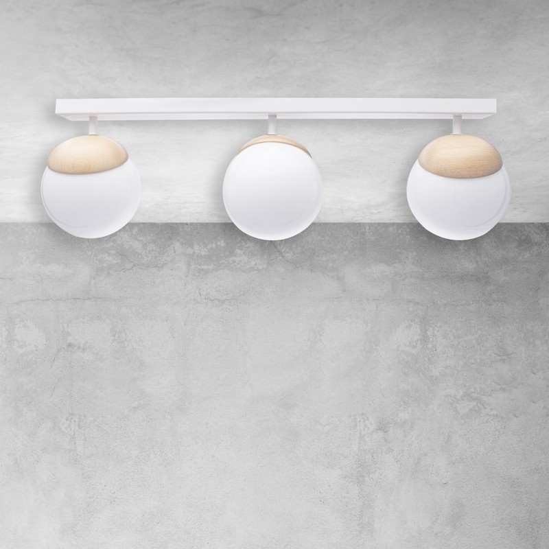 Lampa sufitowa SFERA WOOD 3xE14 Lampa sufitowa SFERA WOOD 3xE14