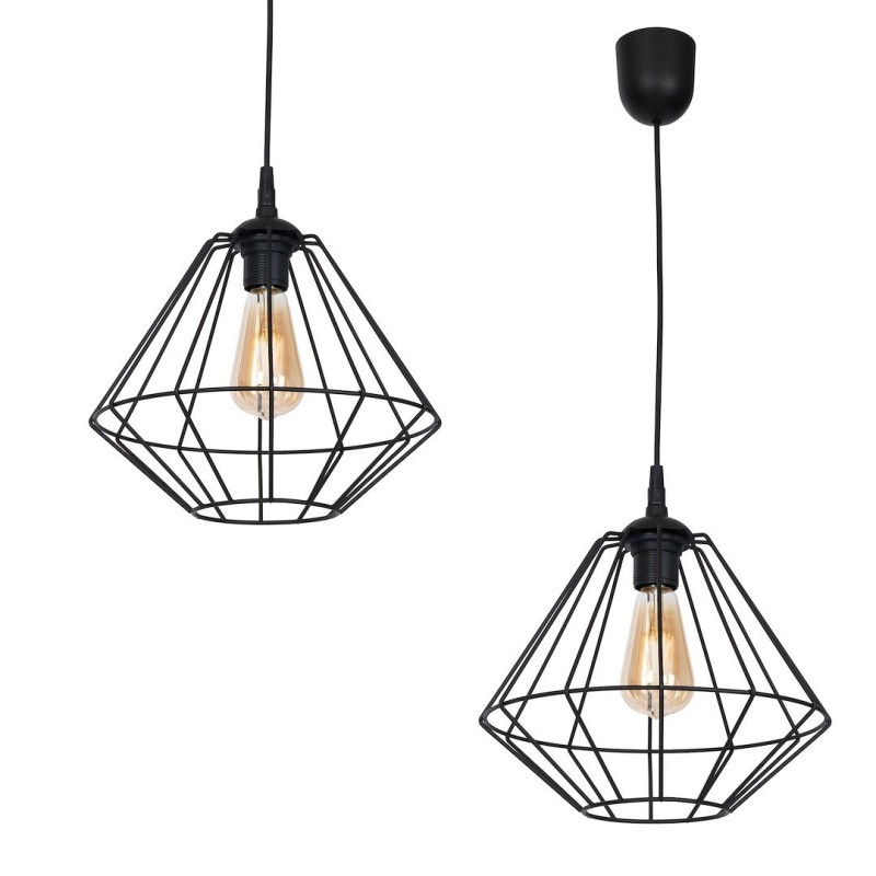 Lampa wisząca COLIN BLACK 1xE27 Lampa wisząca COLIN BLACK 1xE27