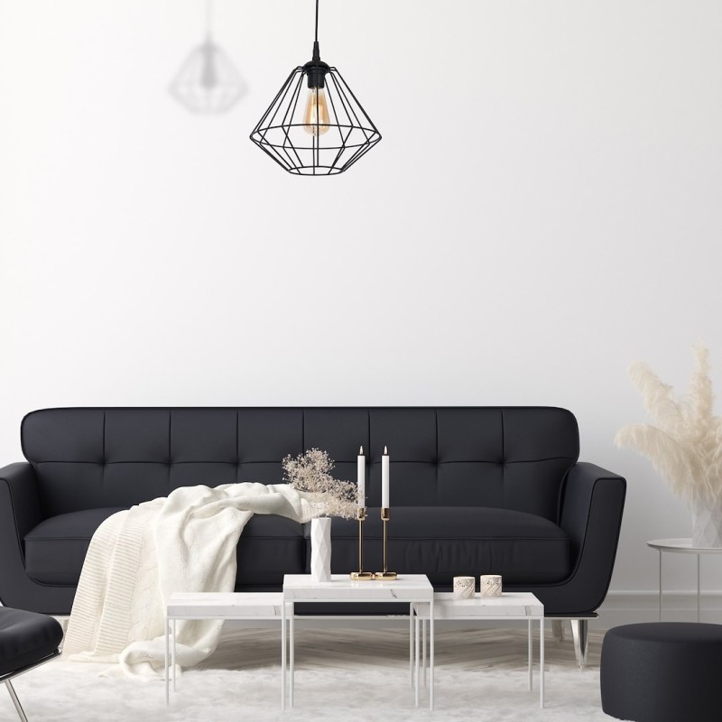 Lampa wisząca COLIN BLACK 1xE27 Lampa wisząca COLIN BLACK 1xE27