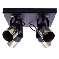 Lampa sufitowa WILSON BLACK 4xGU10 Lampa sufitowa WILSON BLACK 4xGU10